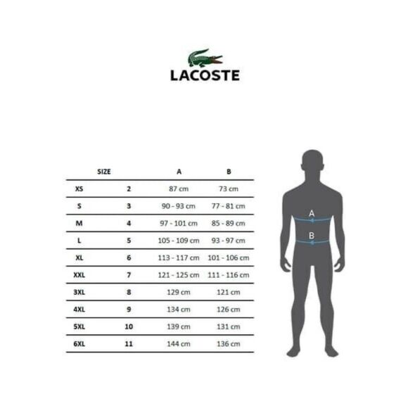 Lacoste Pima cotton t shirt navy 9 - Picture 7 of 7